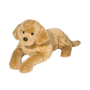 Douglas Cuddle Toys Sherman Golden Retriever HUGE Dog Plush Stuffed Animal 43”
